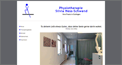 Desktop Screenshot of physio-hess-schwend.de